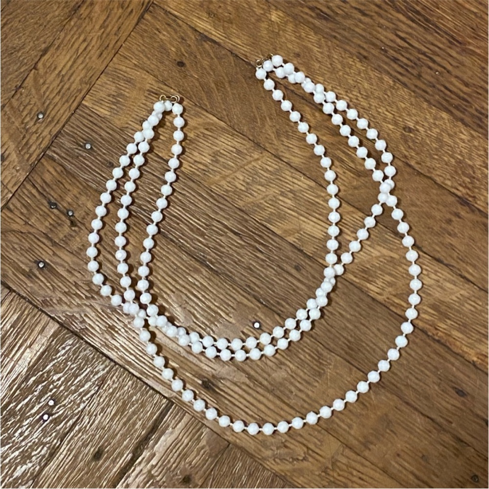 White beaded trim white trim white trimming costume trimming